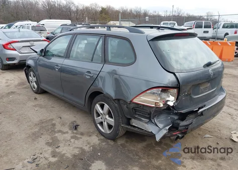2009 Volkswagen Jetta 2.5L S из США, поврежденный, VIN 3VWMM71K49M280088